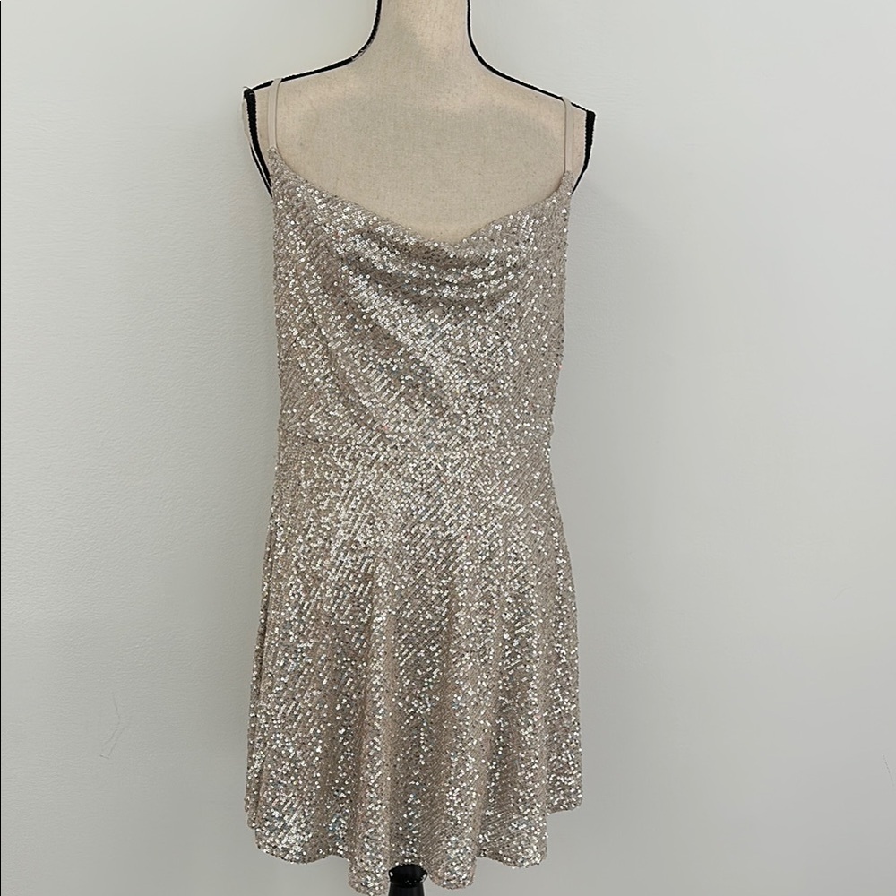 AGMD Abound Sequins Mini Dress